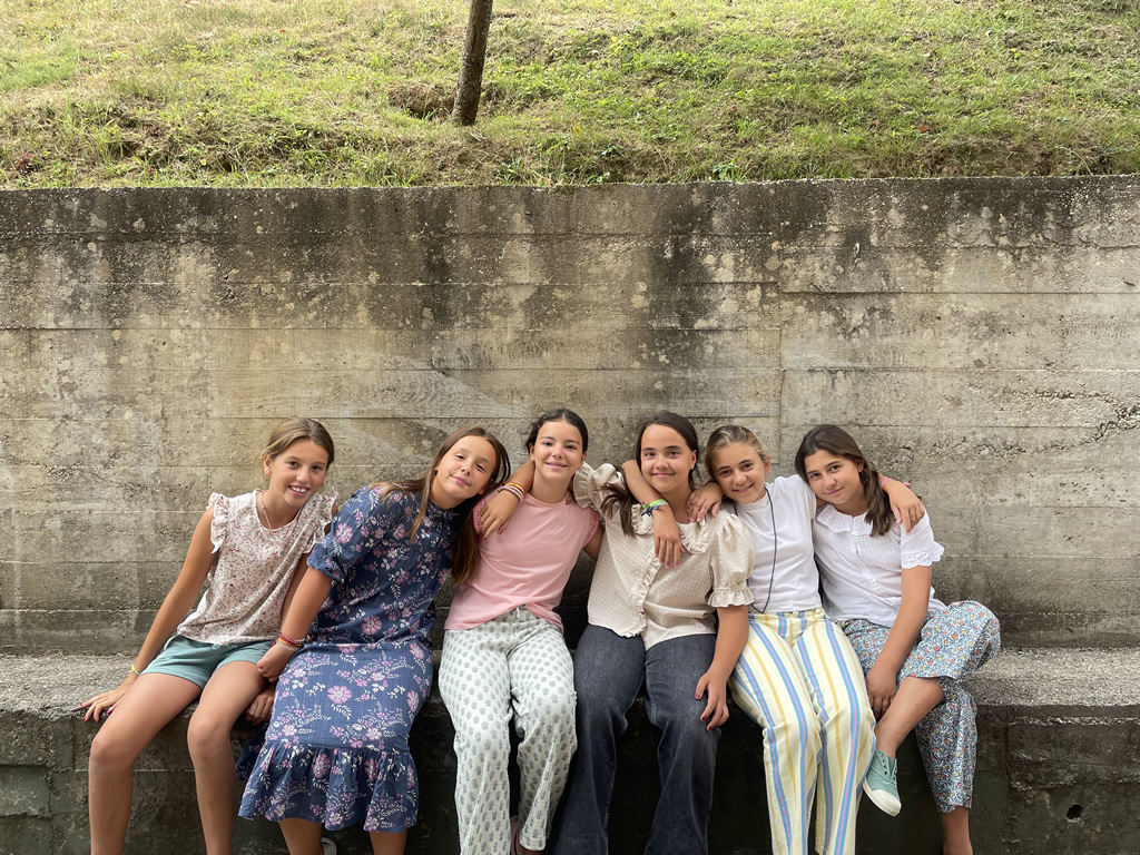 Asociadas de Trechel después de una actividad